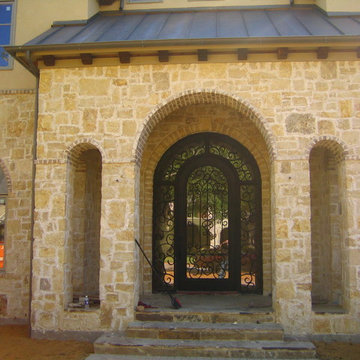 Full Radius Iron Doors