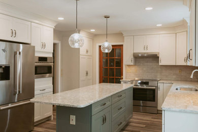 Example of a kitchen design in Other