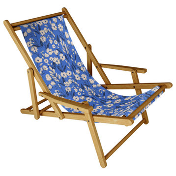 Schatzi Brown Penelope Floral Bluebell Sling Chair