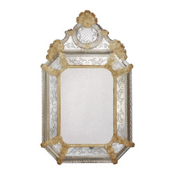 Inviting Home Inc. - Antiqued Venetian Mirror - Wall Mirrors