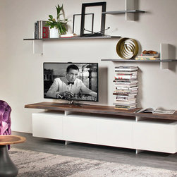 Seneca TV Stand 4-Door by Cattelan Italia - $2,650.00 - Buffets And Sideboards