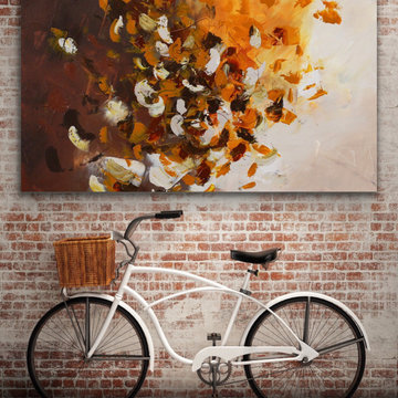 Original Handmade Modern Abstract Custom Art for Modern Contemporary Interiors