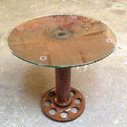 Saw Blade End Table - Side Tables And End Tables