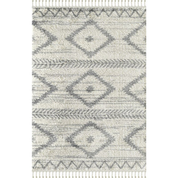 Abani WILLOW WIL110A Rug 5'3"x7'6" Ivory Rug