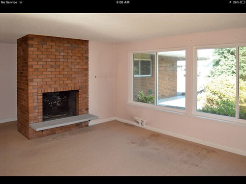 Need help decorating living room and fireplace