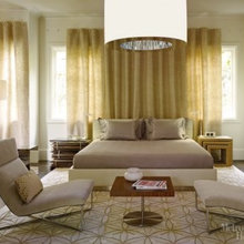 master:  bed layout/windows/window treatments