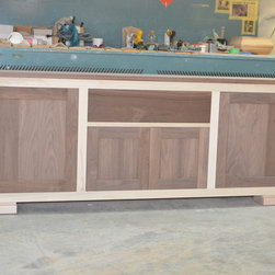 Walnut TV Stand - Buffets And Sideboards