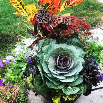 Fall Container Garden Design