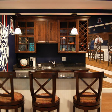 University of Arizona Sports Bar themed Mural by Tom Taylor of Wow Effects