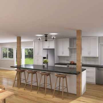 From Closed to Connected - 3D Concept Rendering