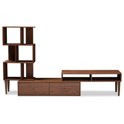 Midcentury Entertainment Centers And Tv Stands by Baxton Studio