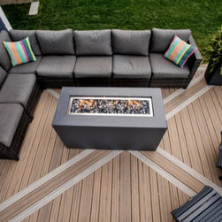 Voyage Decking in Costa and Tundra - Deck Tiles And Planks