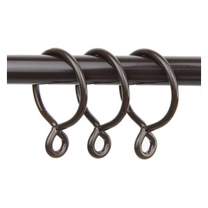 Rod Desyne Decorative 10 Curtain Eyelet Rings 1 3 8 Inch I D