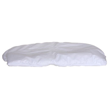 Fiberfill Cozy Cover For Better Sleep Pillow II, White