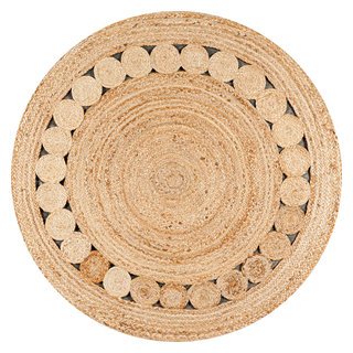 Surya Sundaze Moroccan Circle Rug, Moroccan Jute Rug