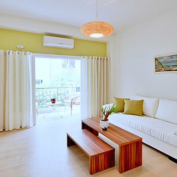 Vacation apartment design in Tel Aviv
