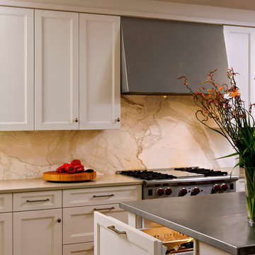 Washington, DC - Transitional - Kitchen Design with Cathedral Ceilings