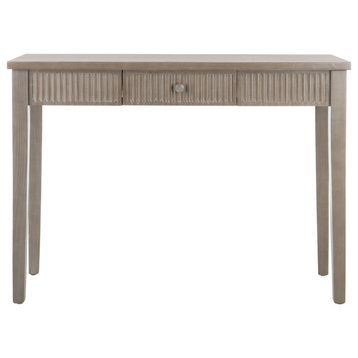 Leanne Console With Storage Drawer Grey