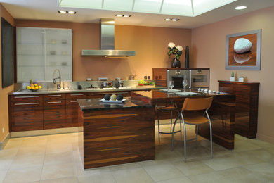 This is an example of a mid-sized traditional kitchen in Other.