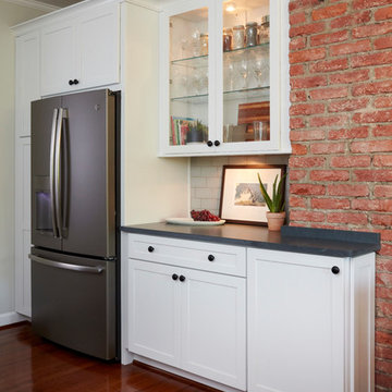 Brown Farmhouse Kitchen