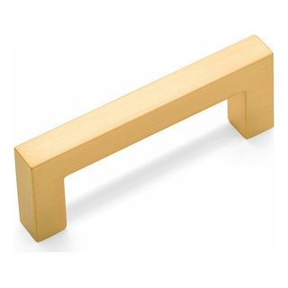 Cosmas 755-4BB Brushed Brass Cabinet Pull