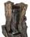 41" Tall Outdoor Rainforest Waterfall Tree Trunk Fountain with LED Lights