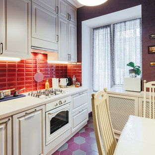 Дизайн-проект трёхкомнатной квартиры с яркой кухней