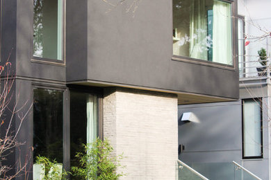 Example of a minimalist home design design in Vancouver