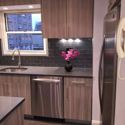 Manhattan Kitchen Renovate - Wall And Floor Tile
