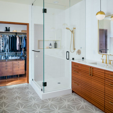 Mahogany Mid-Century Modern