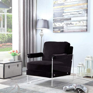 Clear Acrylic Accent Chairs
