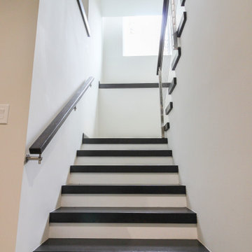 Project #70 | Open-Riser Staircase with Cable Railing