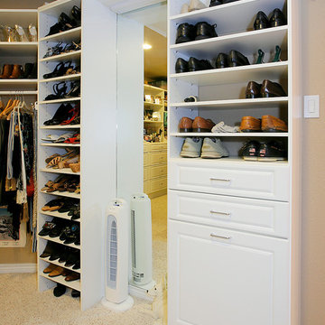 Master bathroom , closet and exercise room