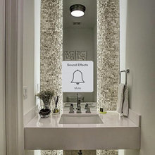 powder room/bathroom
