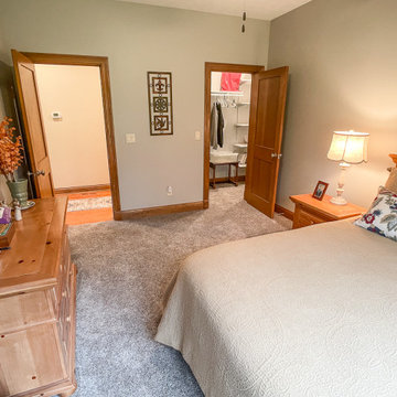 Home Addition in Brookston, IN - Guest Bedroom