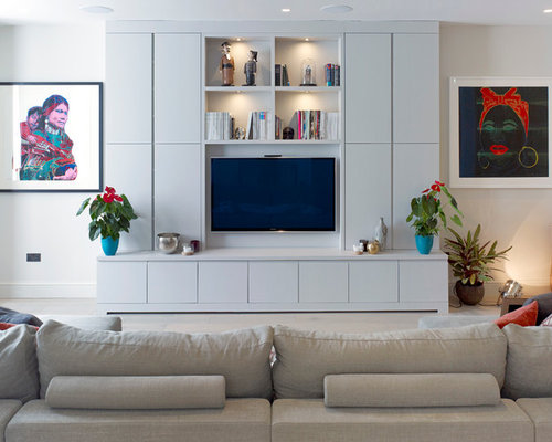 Best Living Room Tv Unit Design Ideas & Remodel Pictures | Houzz  SaveEmail