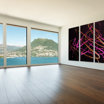 Large Artwork Calligraphitti Triptych