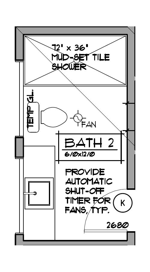 Determining best vanity size