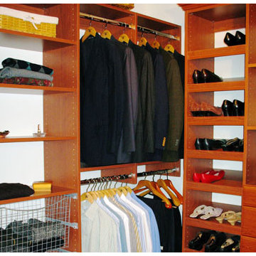 Walk-in and reach-in closets