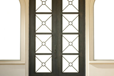 Contemporary Iron Door