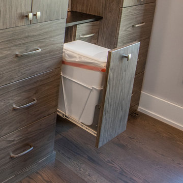 Transitional Home Office with Built-Ins