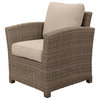 Courtyard Casual Capri 3 pc Chat Set Includes: One End Table and Two Club Chairs