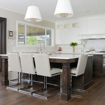 Stunning White Traditional Kitchen