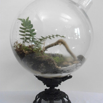 Tabletop Terrarium Gazing Ball