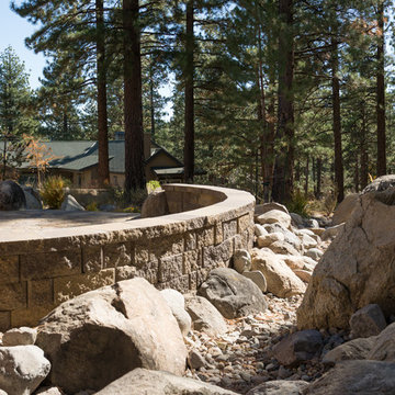 Forest home backyard renovation
