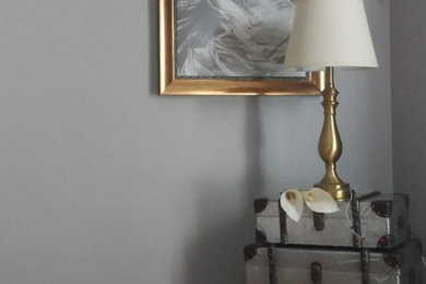 Bedroom - traditional bedroom idea in Bridgeport