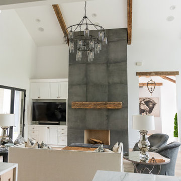 Modern Farmhouse with Golf Simulator