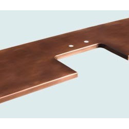 Copper Top  |  Handcrafted Metal - Kitchen Countertops