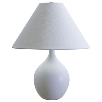 House of Troy GS200 Scatchard 1 Light Title 20 Compliant Accent - White Matte