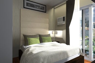 Example of a trendy home design design in Other